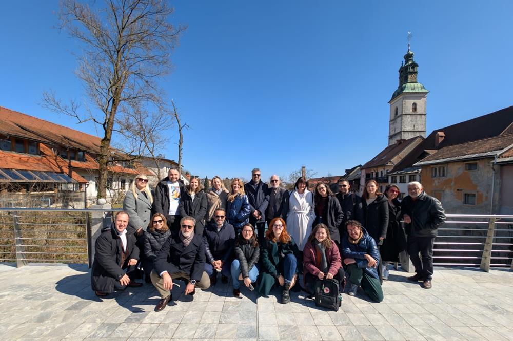 Srečanje partnerjev mreže S.M.A.L.L. v Škofji Loki. Foto: Občina Škofja Loka. 